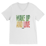 McGregor Clan - Wake Up And Live Premium V-Neck T-Shirt