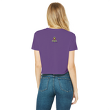 McGregor Clan- Afro of Power McGregor Clan - Women's Cropped T-Shirt