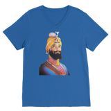 Religious Man Premium V-Neck T-Shirt