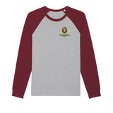 Png Lionhead Organic Raglan Long Sleeve Shirt