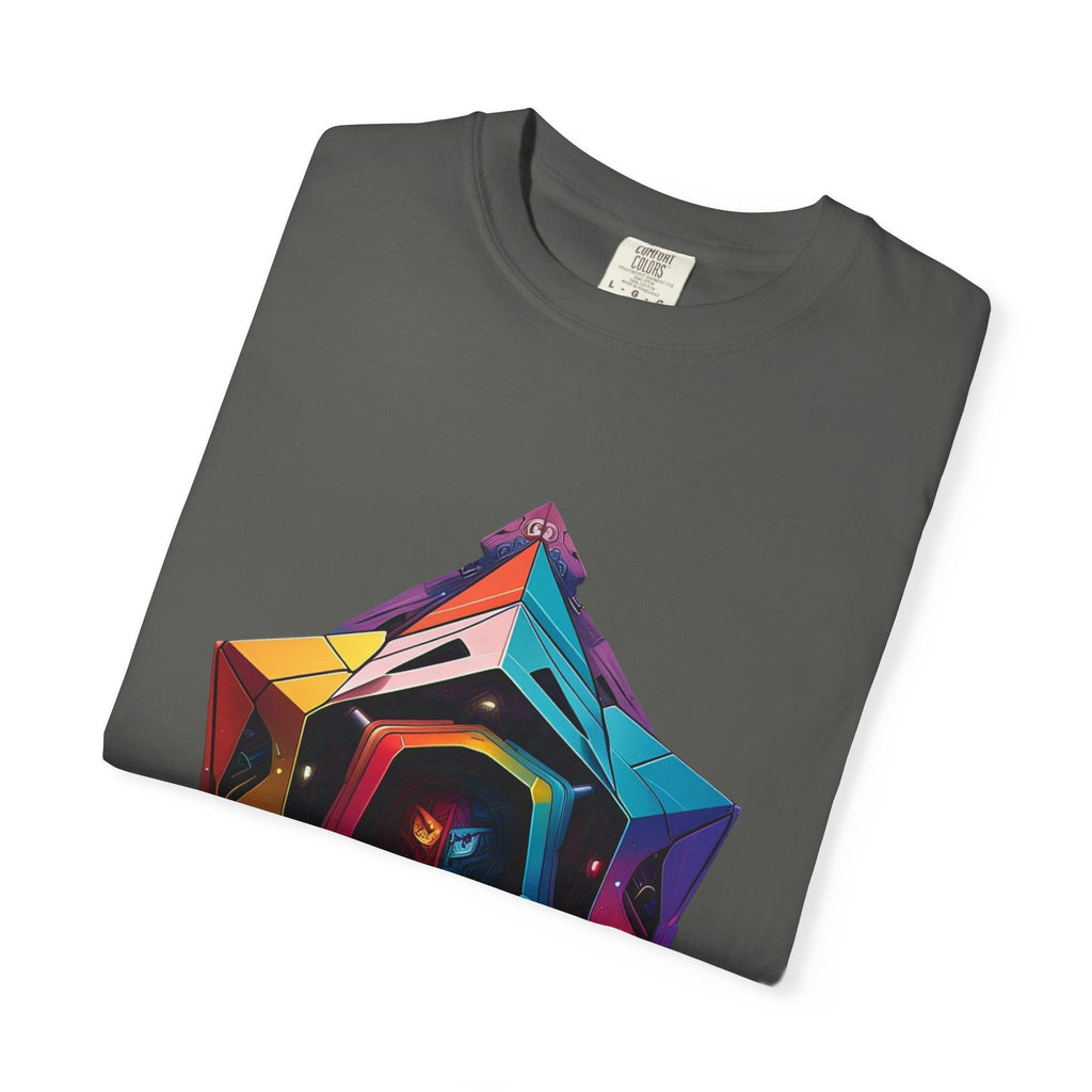 Vibrant Graphic Unisex T-Shirt - Colorful Geometry Design