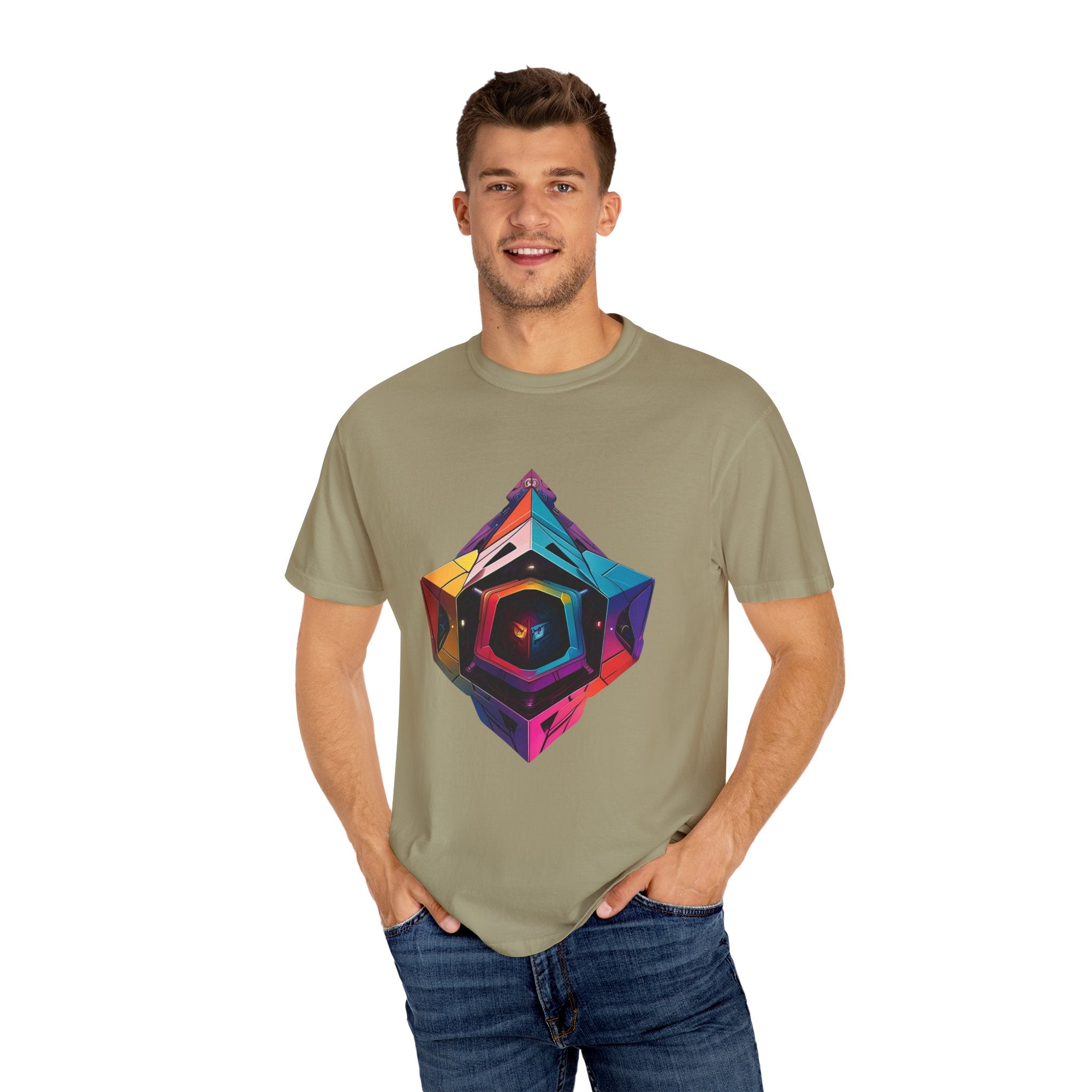 McGregor Clan - Vibrant Graphic Unisex T-Shirt - Colorful Geometry Design