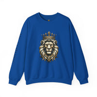 Regal Lion Crewneck Sweatshirt for Animal Lovers