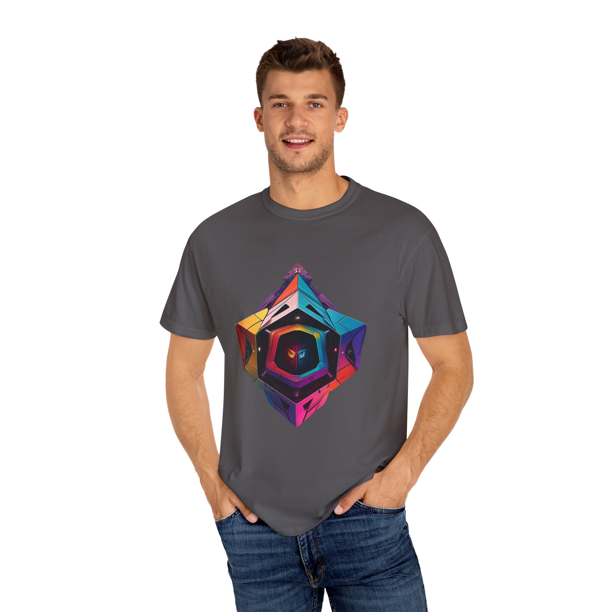McGregor Clan - Vibrant Graphic Unisex T-Shirt - Colorful Geometry Design