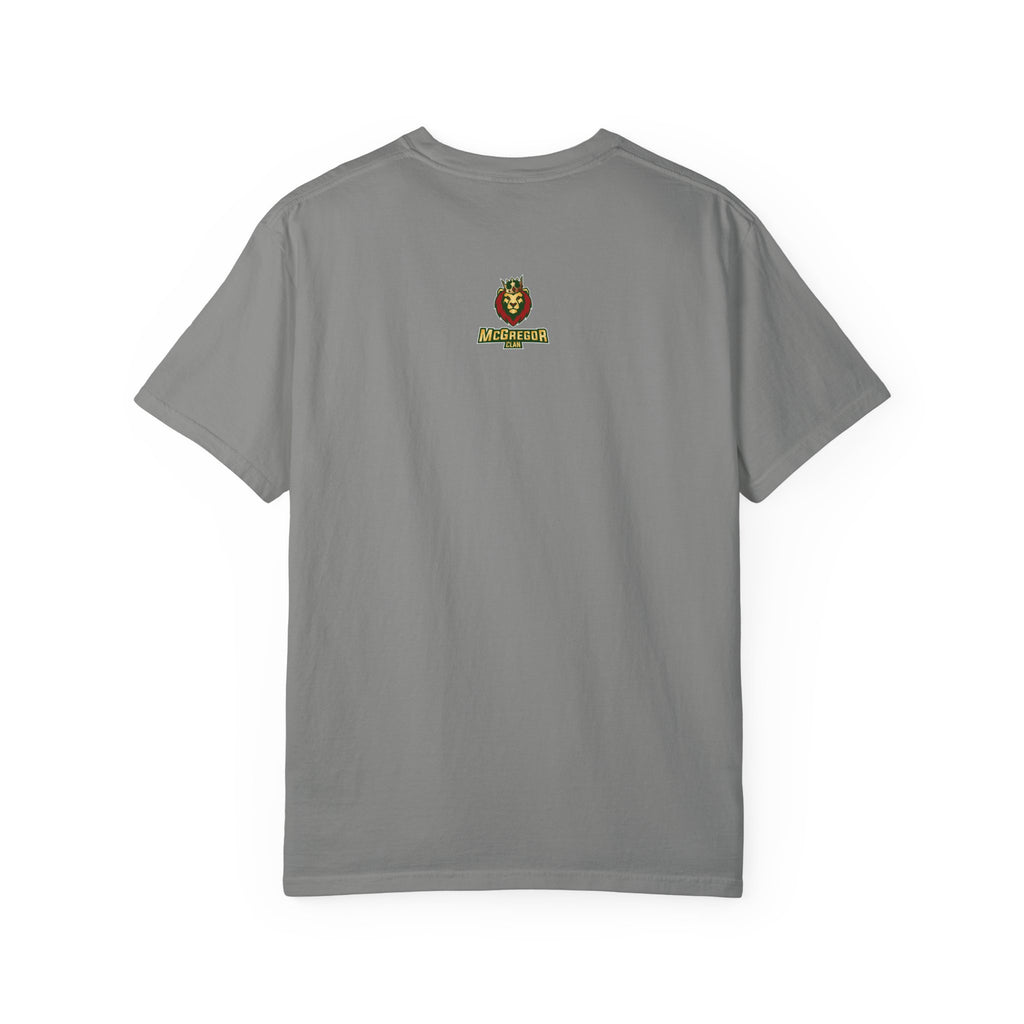 Nature-Inspired Unisex Garment-Dyed T-Shirt with Artistic Tree Design