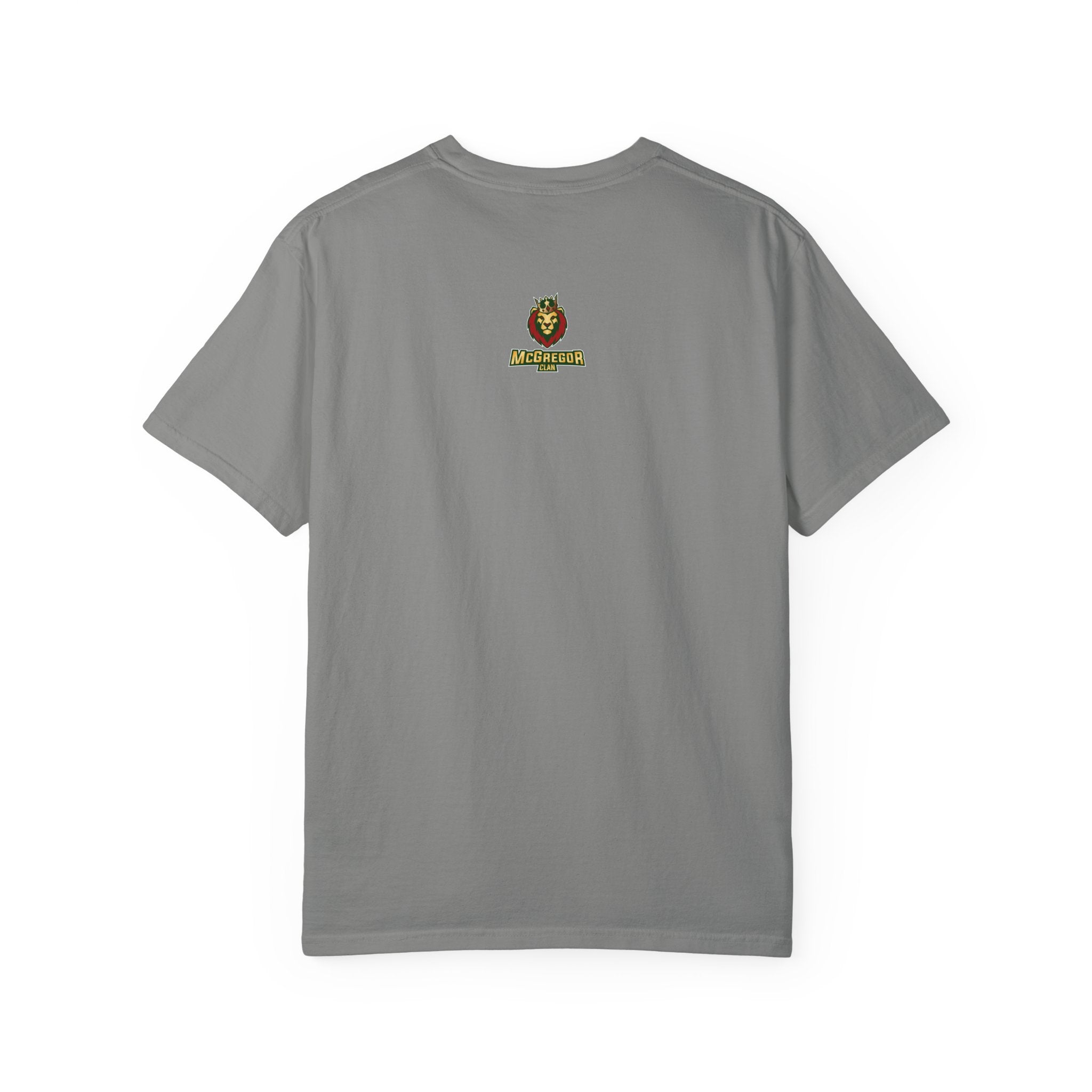 Nature-Inspired Unisex Garment-Dyed T-Shirt with Artistic Tree Design