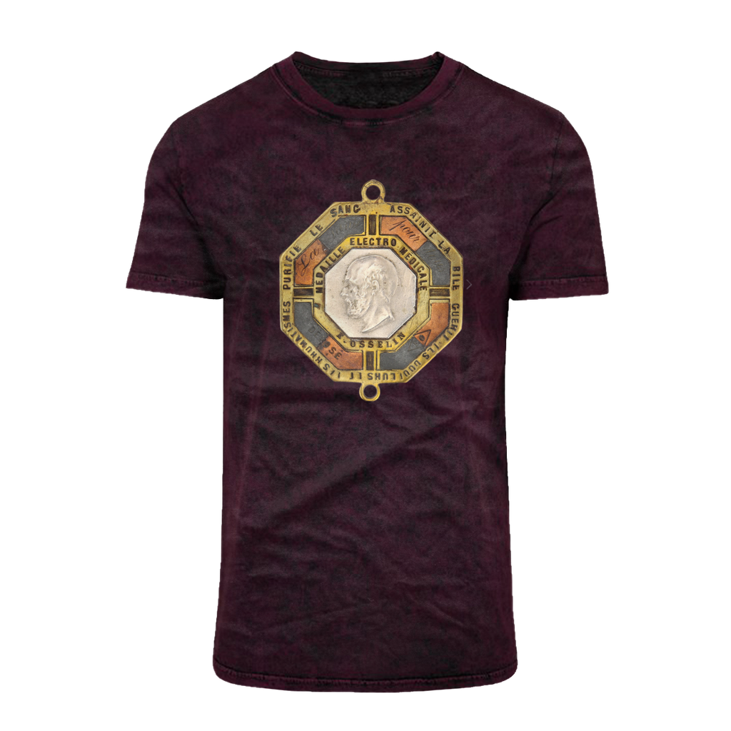 McGregor Clan- La Medaille Electro Medicale Unisex Acid Washed T-Shirt
