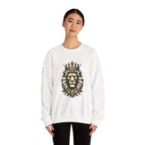 Regal Lion Crewneck Sweatshirt for Animal Lovers
