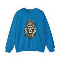 Regal Lion Crewneck Sweatshirt for Animal Lovers
