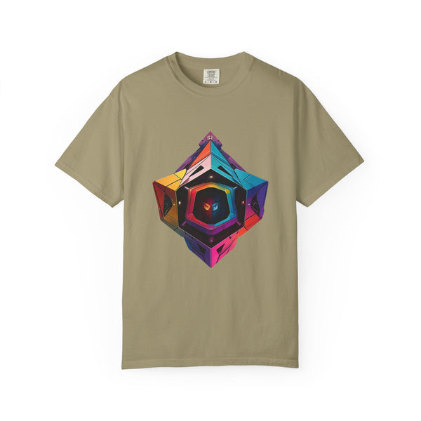 Vibrant Graphic Unisex T-Shirt - Colorful Geometry Design
