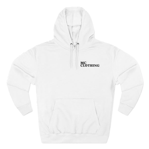Three-Panel Fleece Hoodie - Comfortable Streetwear for Everyday Style