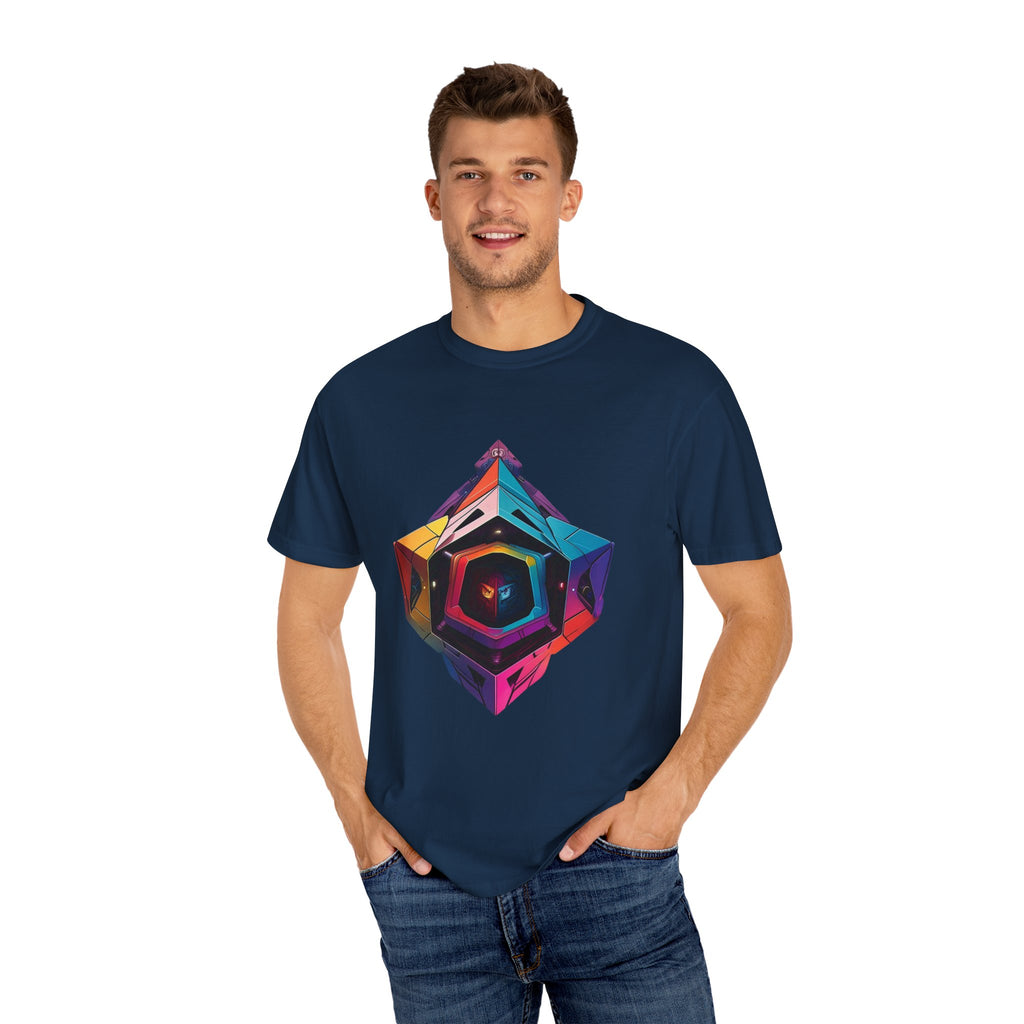 McGregor Clan - Vibrant Graphic Unisex T-Shirt - Colorful Geometry Design
