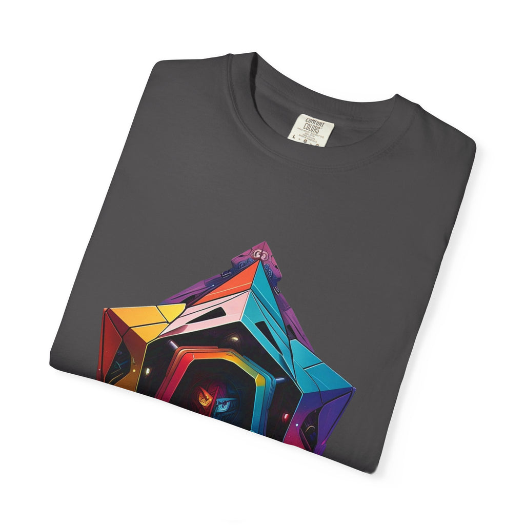 Vibrant Graphic Unisex T-Shirt - Colorful Geometry Design