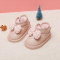 Toddler Girls' Pink Fur-Lined Snow Boots
