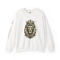 Regal Lion Crewneck Sweatshirt for Animal Lovers