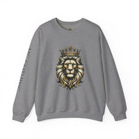 Regal Lion Crewneck Sweatshirt for Animal Lovers