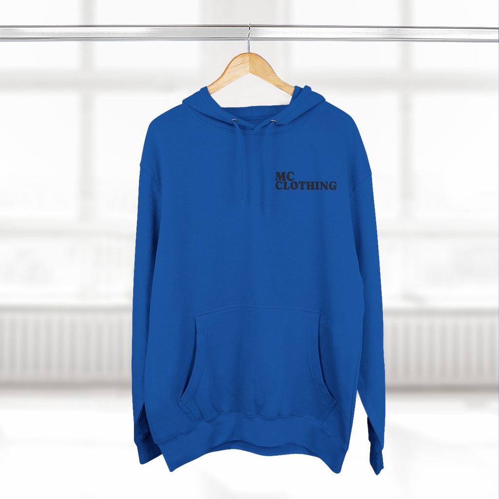 Three-Panel Fleece Hoodie - Comfortable Streetwear for Everyday Style