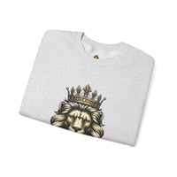 Regal Lion Crewneck Sweatshirt for Animal Lovers