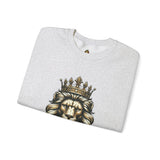 Regal Lion Crewneck Sweatshirt for Animal Lovers