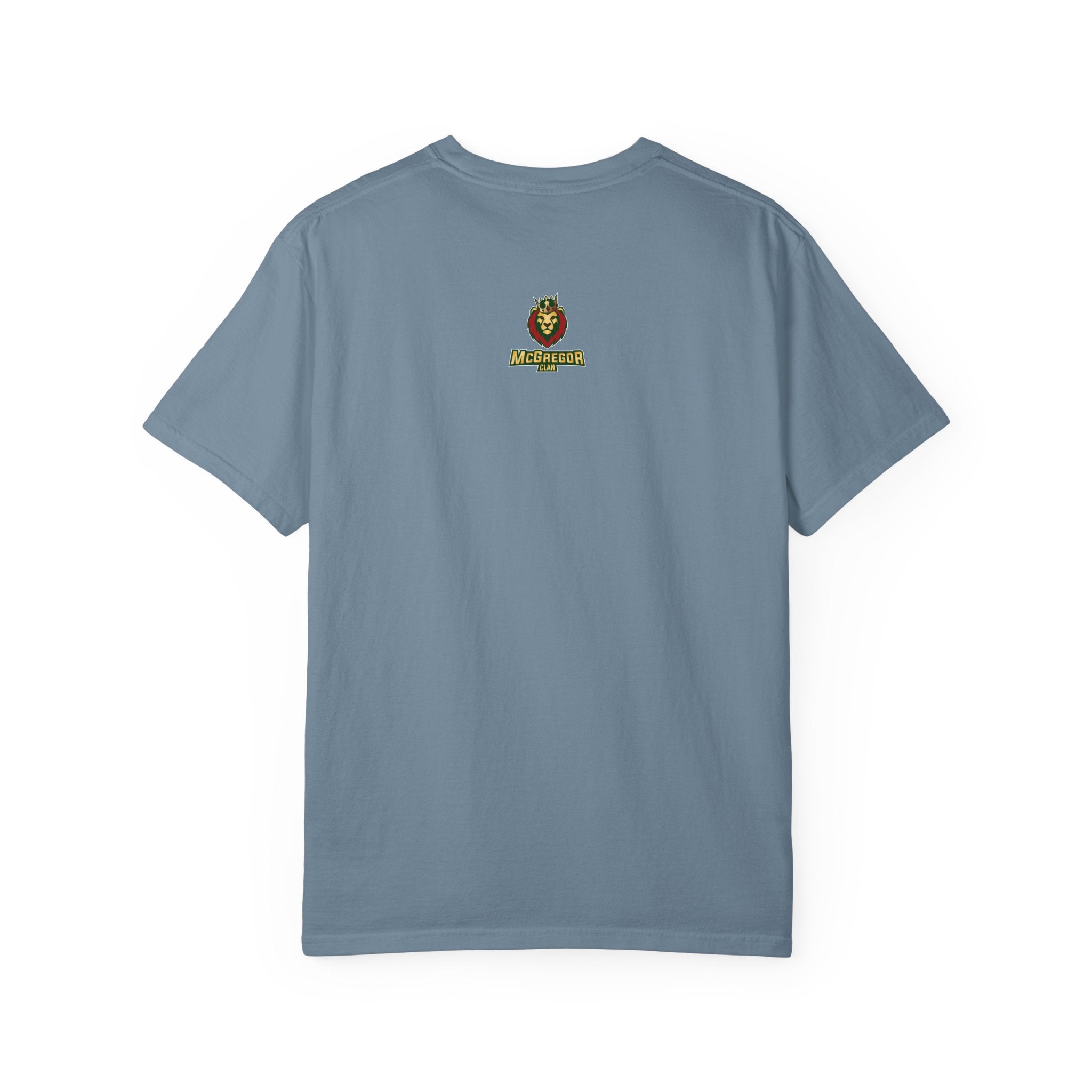 Nature-Inspired Unisex Garment-Dyed T-Shirt with Artistic Tree Design
