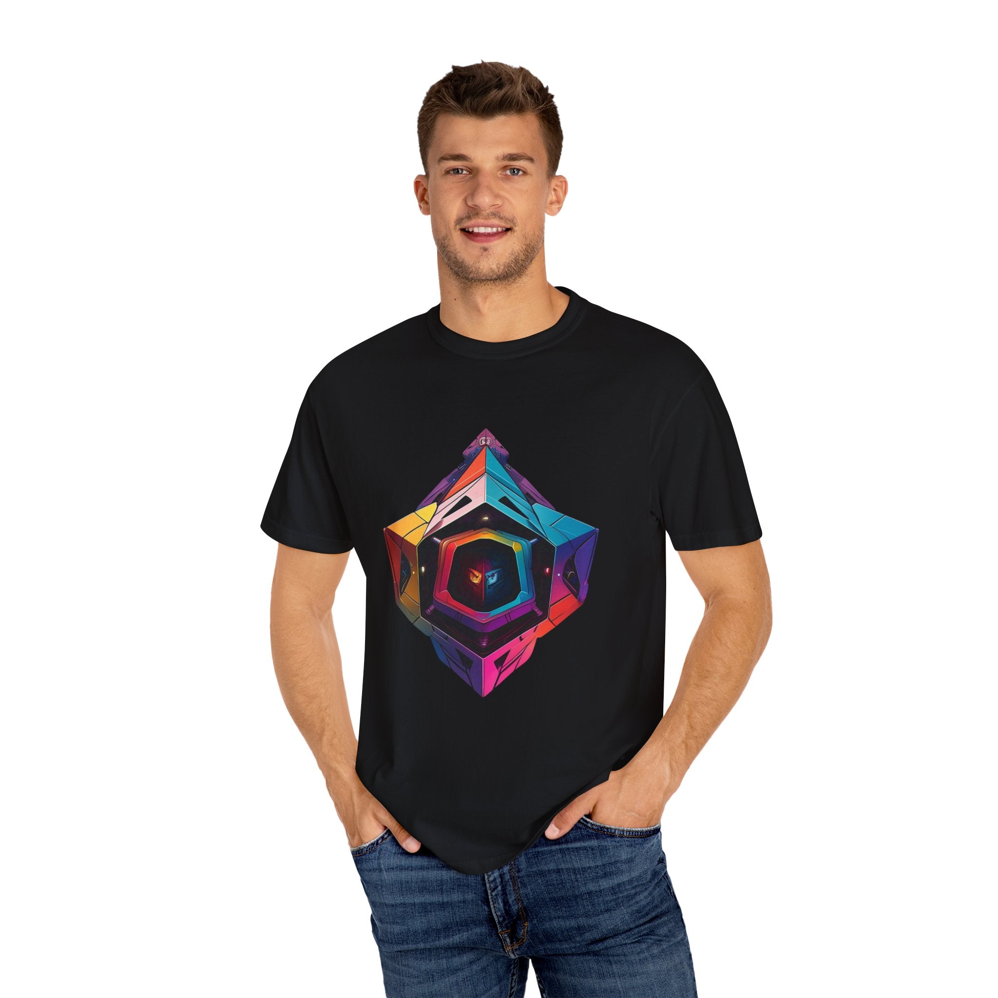 McGregor Clan - Vibrant Graphic Unisex T-Shirt - Colorful Geometry Design