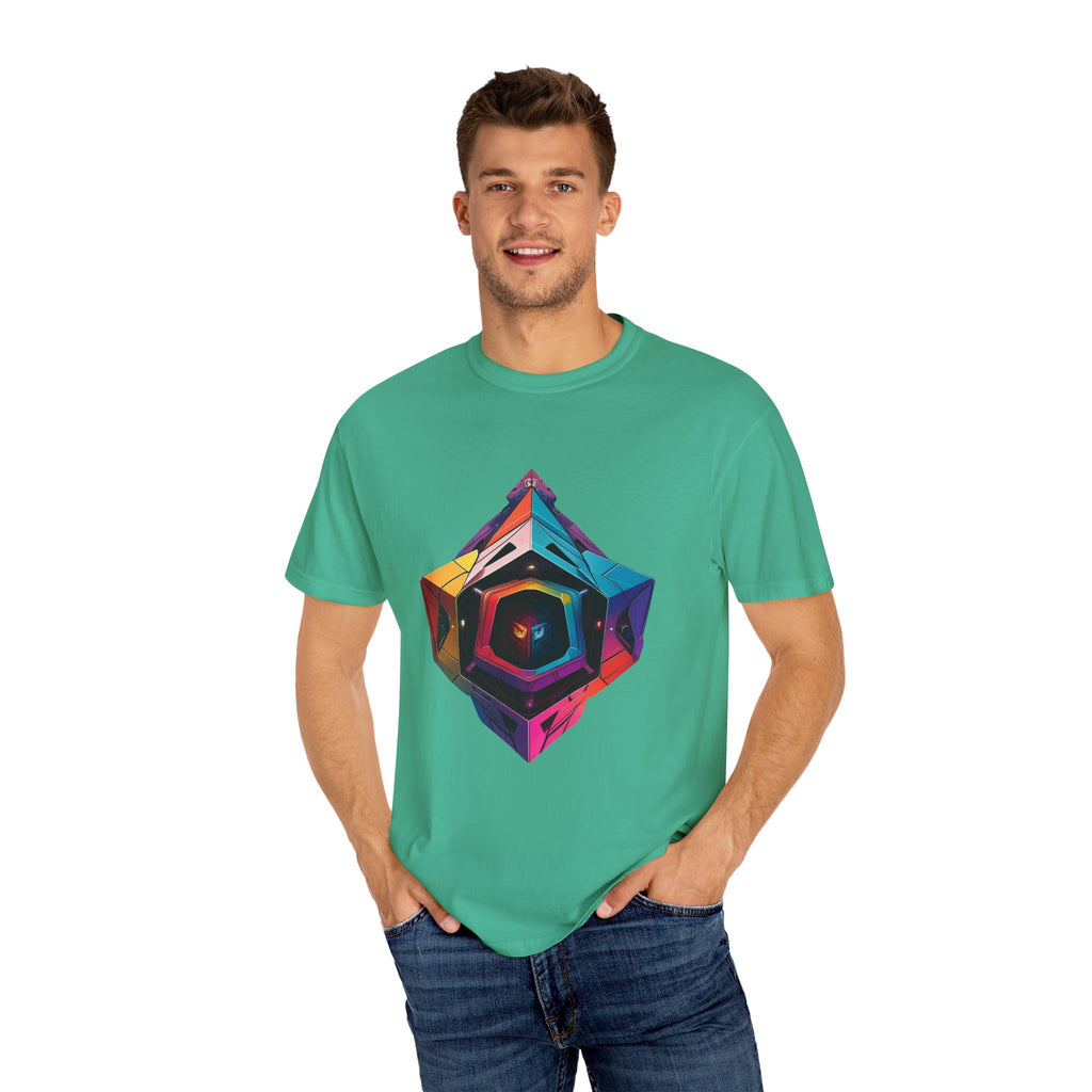 McGregor Clan - Vibrant Graphic Unisex T-Shirt - Colorful Geometry Design