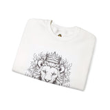 King Lion Crewneck Sweatshirt - Unisex Heavy Blend™