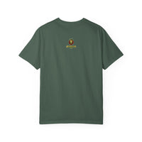 Nature-Inspired Unisex Garment-Dyed T-Shirt with Artistic Tree Design