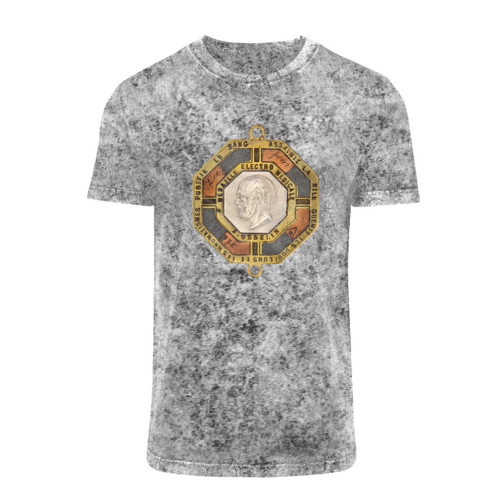 McGregor Clan- La Medaille Electro Medicale Unisex Acid Washed T-Shirt