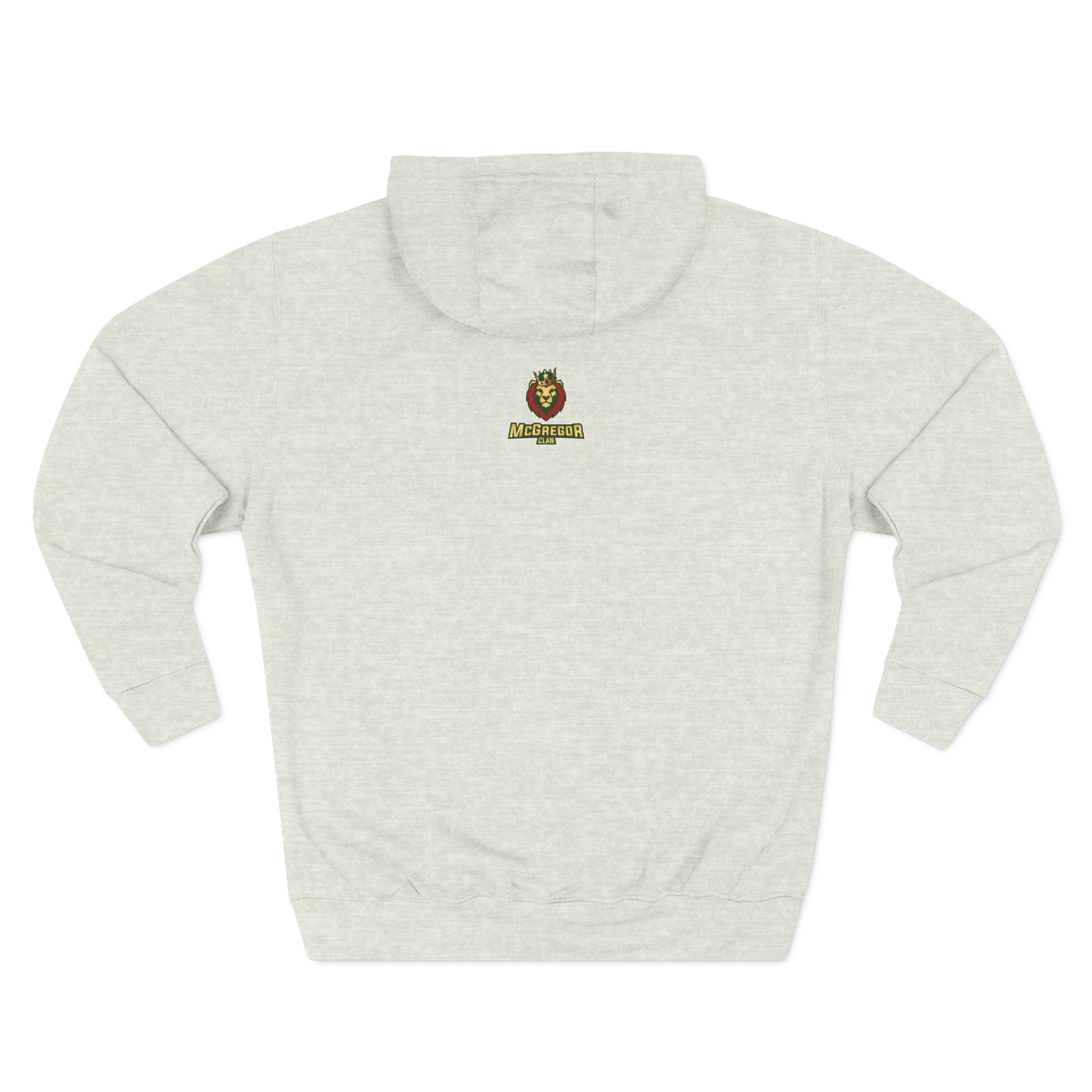 Three-Panel Fleece Hoodie - Comfortable Streetwear for Everyday Style