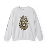 Regal Lion Crewneck Sweatshirt for Animal Lovers