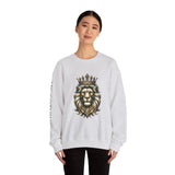 Regal Lion Crewneck Sweatshirt for Animal Lovers