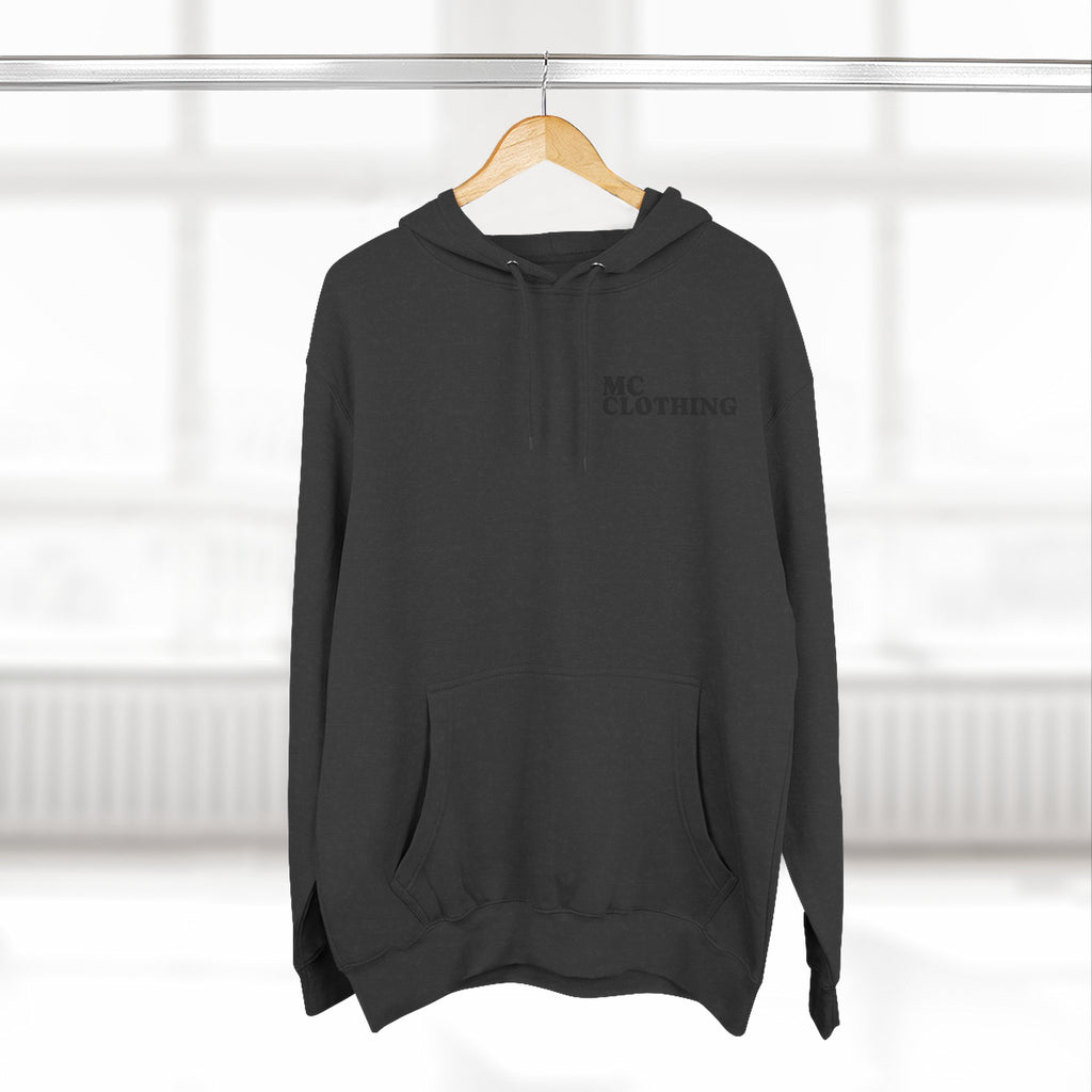Three-Panel Fleece Hoodie - Comfortable Streetwear for Everyday Style