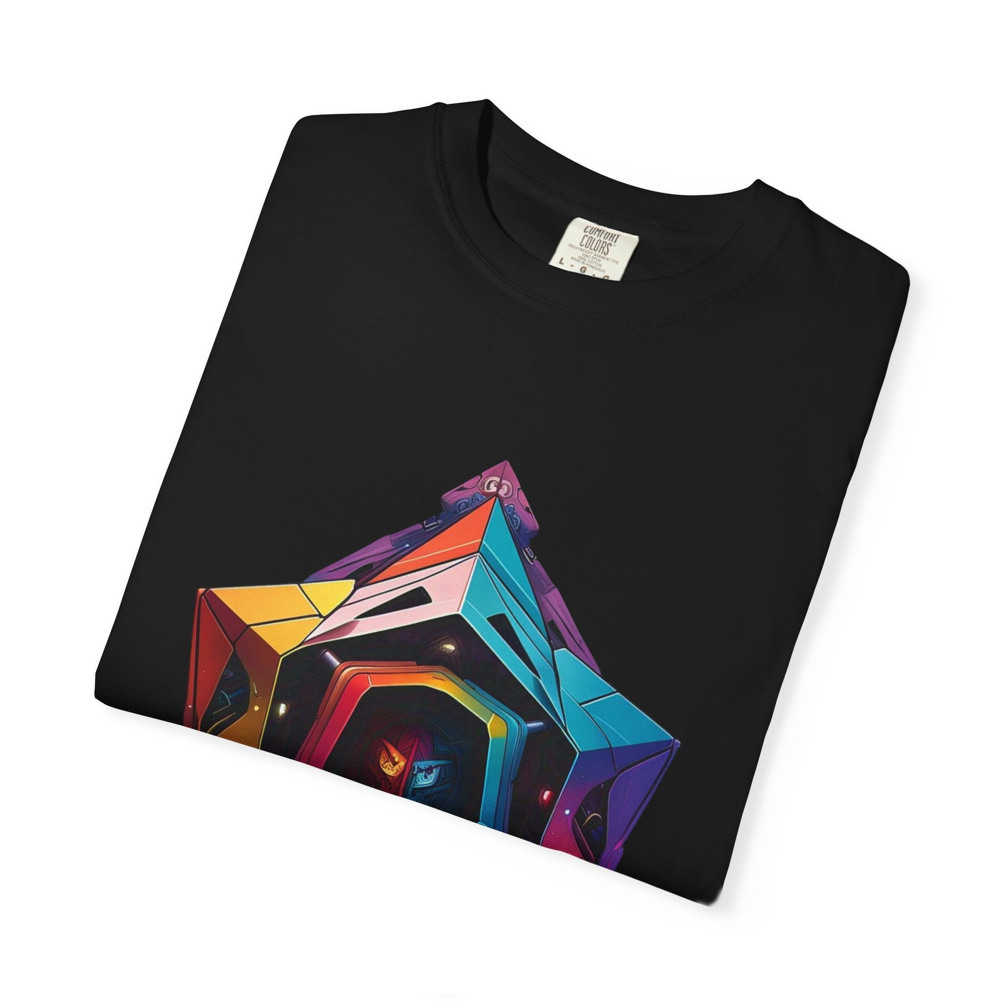 Vibrant Graphic Unisex T-Shirt - Colorful Geometry Design