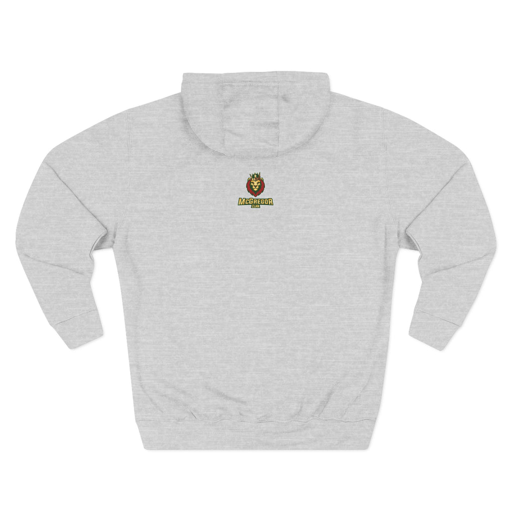 Three-Panel Fleece Hoodie - Comfortable Streetwear for Everyday Style
