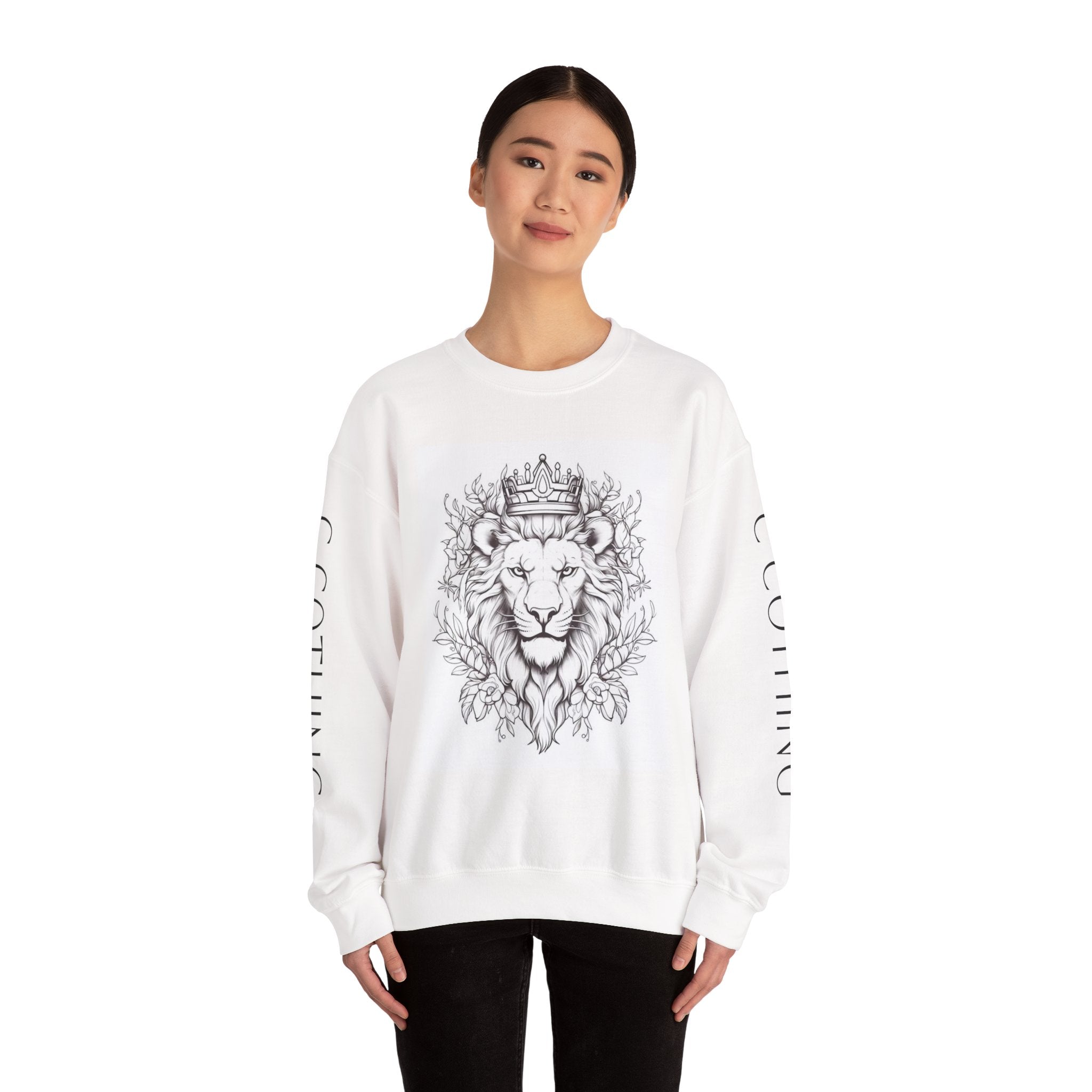 McGregor Clan - King Lion Crewneck Sweatshirt - Unisex Heavy Blend™