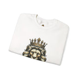 Regal Lion Crewneck Sweatshirt for Animal Lovers