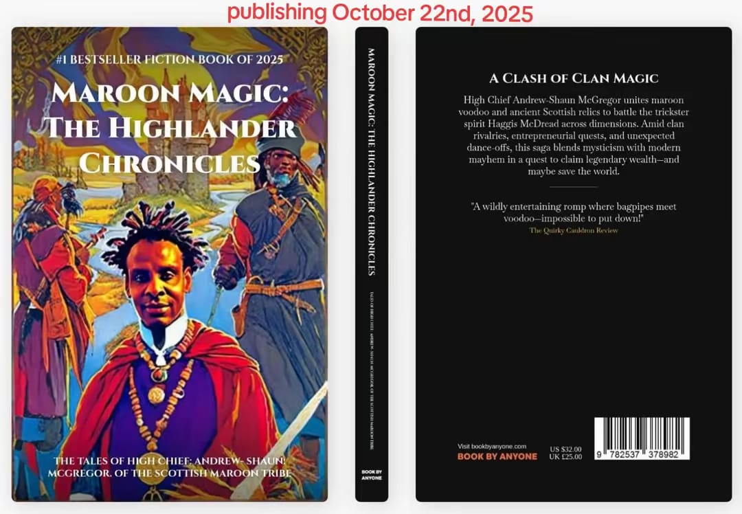 McGregor Clan- Best Seller Maroon Magic. The Highlander Chronicles book