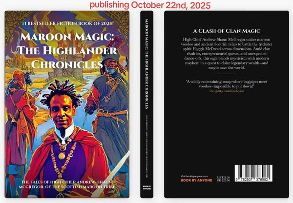 McGregor Clan- Best Seller Maroon Magic. The Highlander Chronicles book