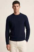Men's Cable-Knit Sweater