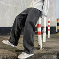 McGregor Clan Streetwear Loose Wide-Leg Jeans
