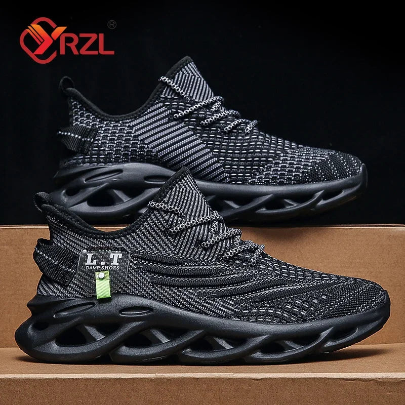 Mesh running shoes