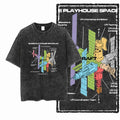 McGregor Clan Astronaut Acid-Wash Graphic Tee
