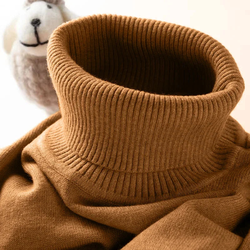 McGregor Clan Lightweight Ribbed Turtleneck Sweater