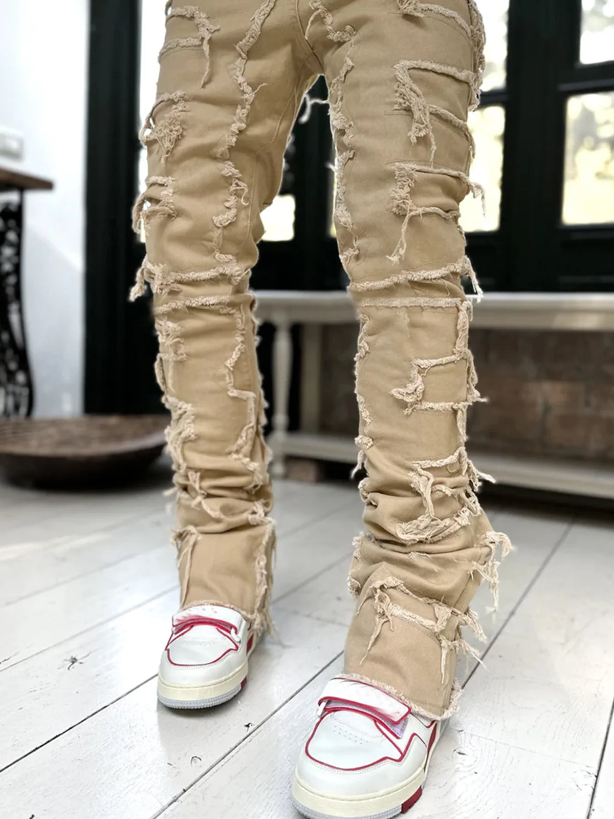 McGregor Clan Stacked Distressed Jeans
