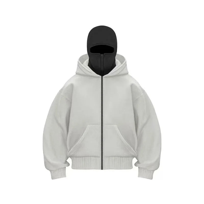 McGregor Clan Balaclava Double-Hood Zip Sweatshirt