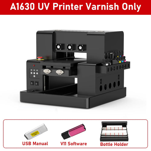 Epson L805 UV Flatbed Printer A4 — UV DTF Sticker Printer with Varnish