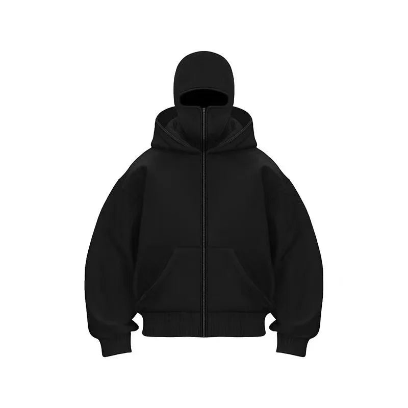 McGregor Clan Balaclava Double-Hood Zip Sweatshirt