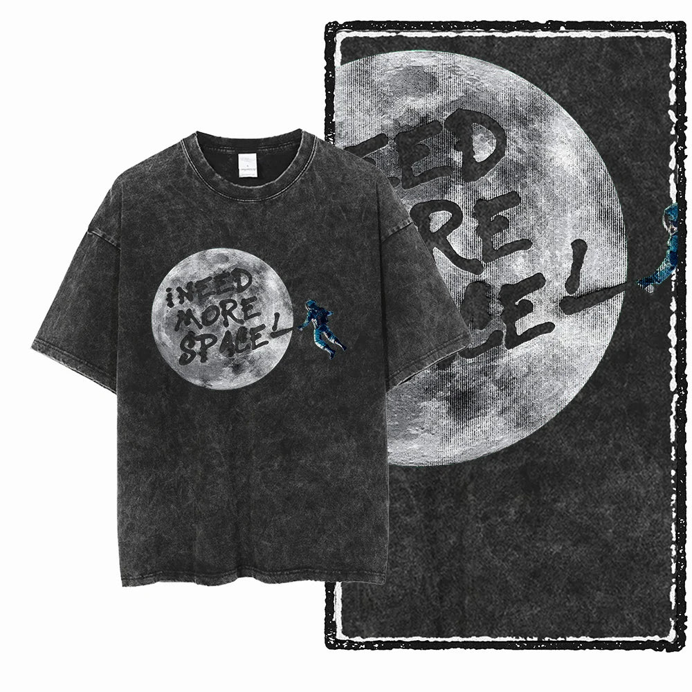 McGregor Clan Astronaut Acid-Wash Graphic Tee