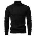 McGregor Clan Striped Mock-Neck Turtleneck Sweater